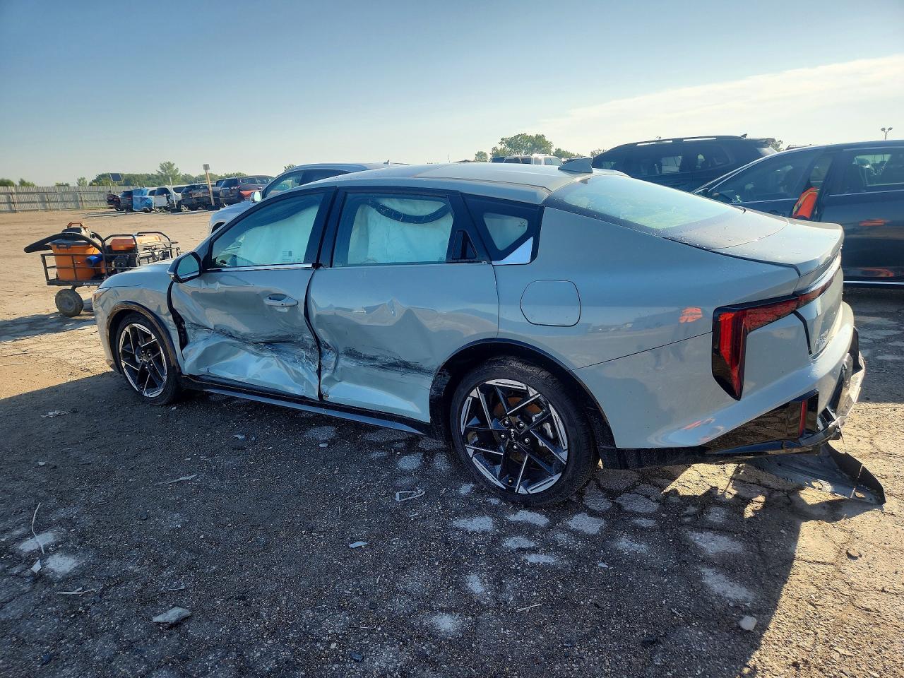 2026 Kia K4 Gt Line Gray vin: 3KPFW4DE8TE314397