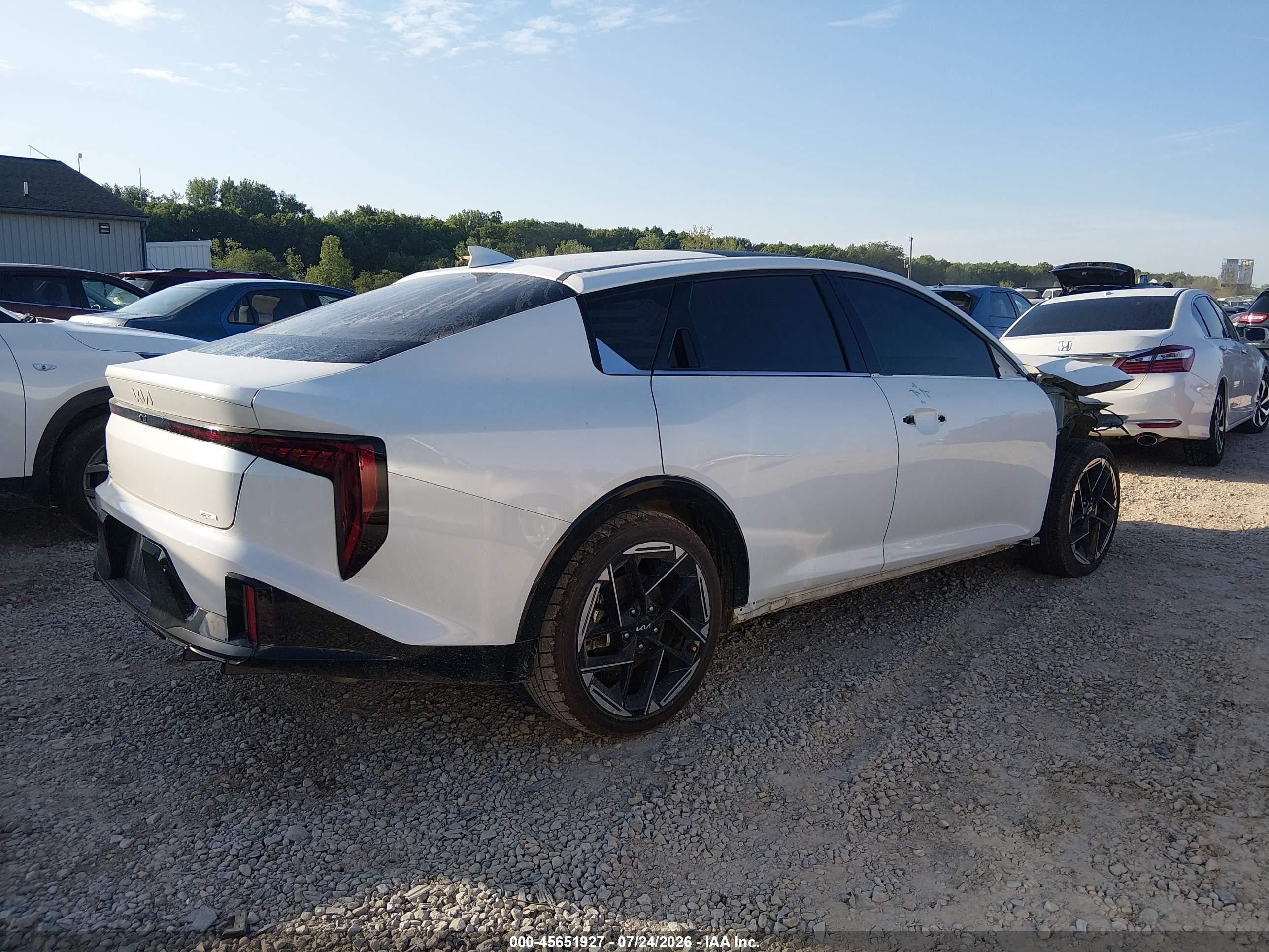 2025 Kia K4 Gt-line White vin: 3KPFW4DE9SE053523