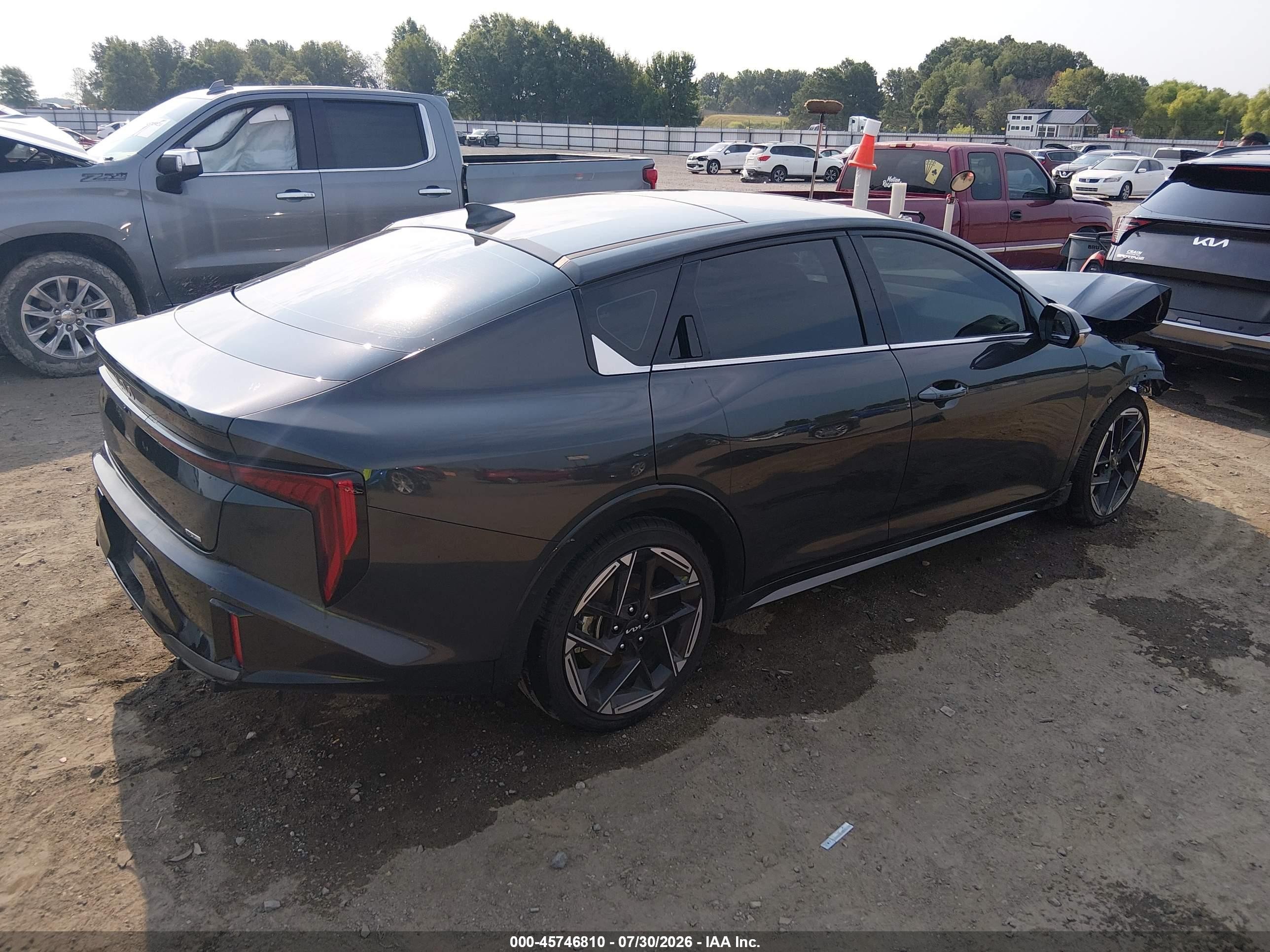 2025 Kia K4 Gt-line Gray vin: 3KPFW4DEXSE181320