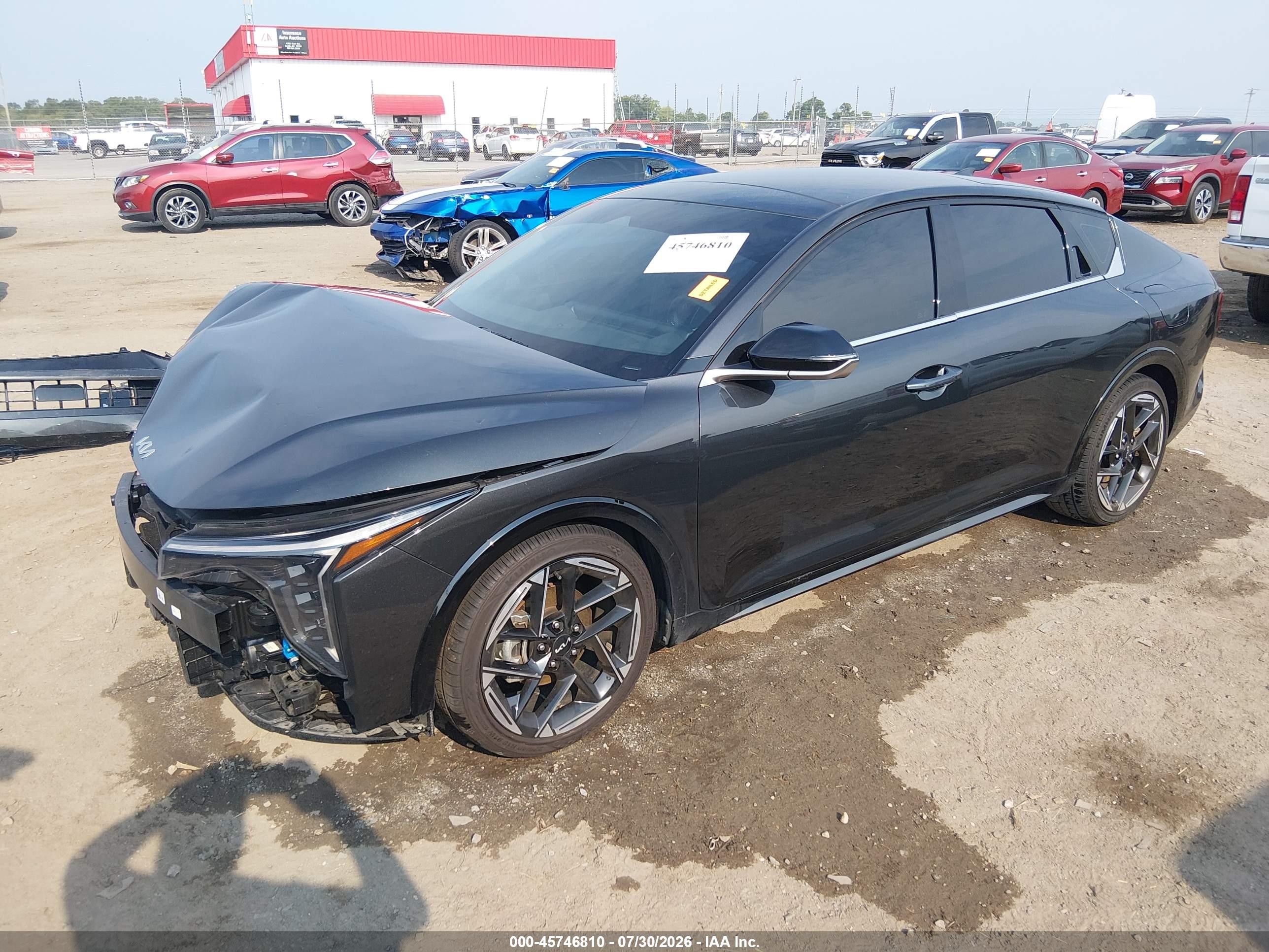 2025 Kia K4 Gt-line Gray vin: 3KPFW4DEXSE181320