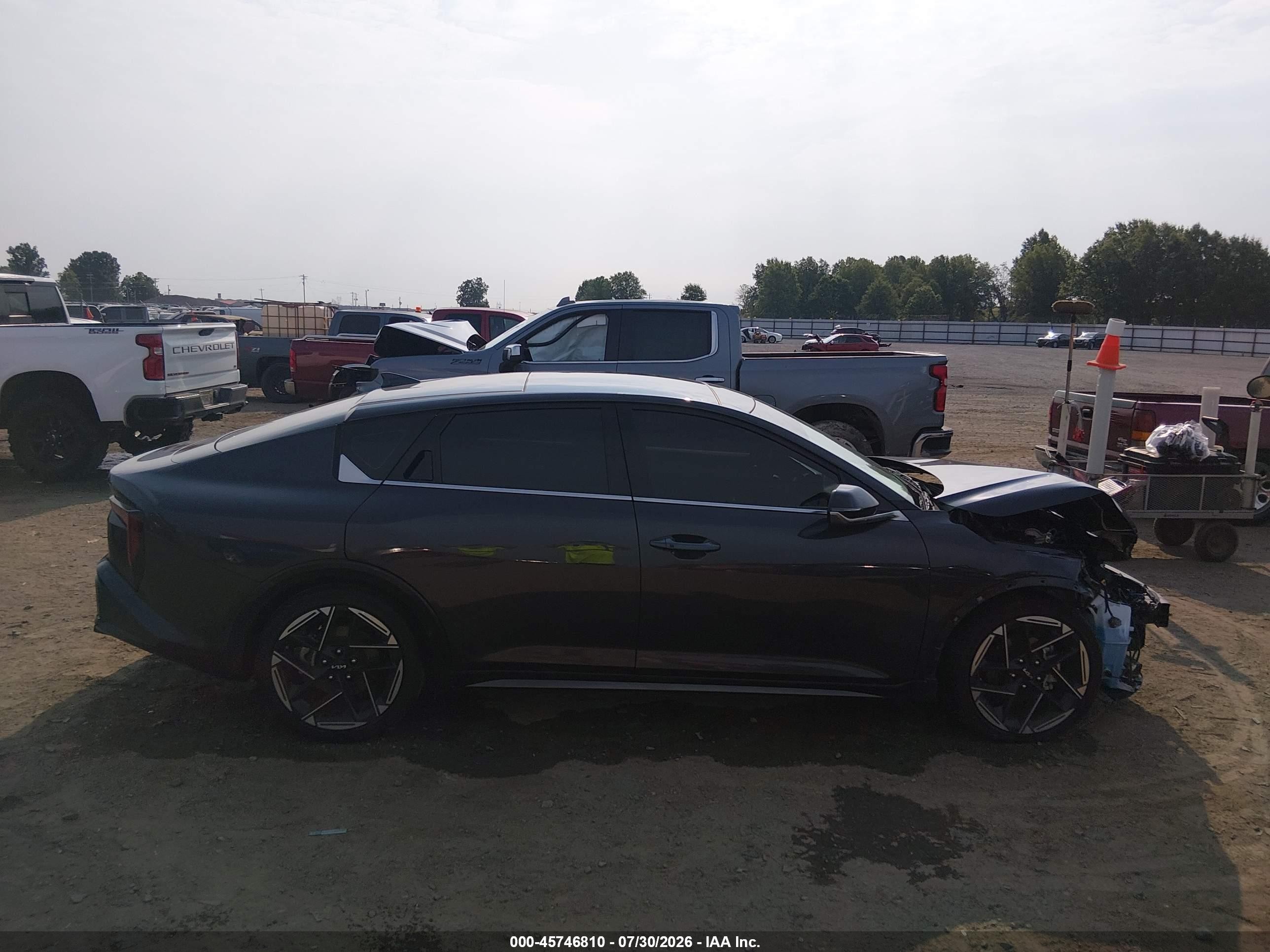 2025 Kia K4 Gt-line Gray vin: 3KPFW4DEXSE181320