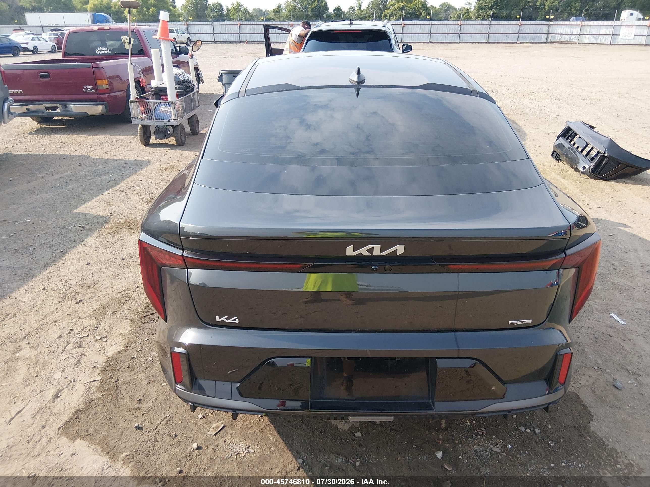 2025 Kia K4 Gt-line Gray vin: 3KPFW4DEXSE181320