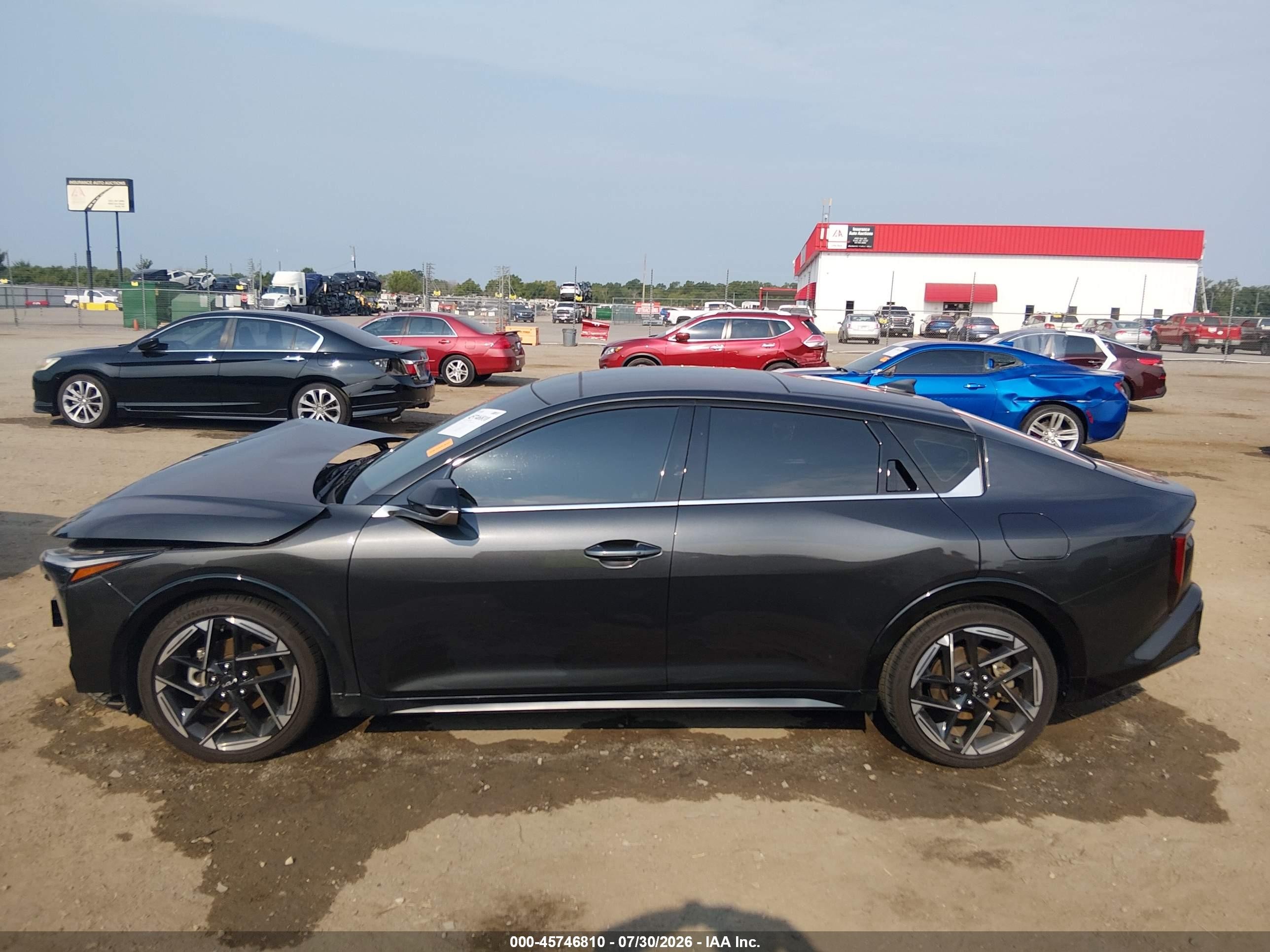 2025 Kia K4 Gt-line Gray vin: 3KPFW4DEXSE181320