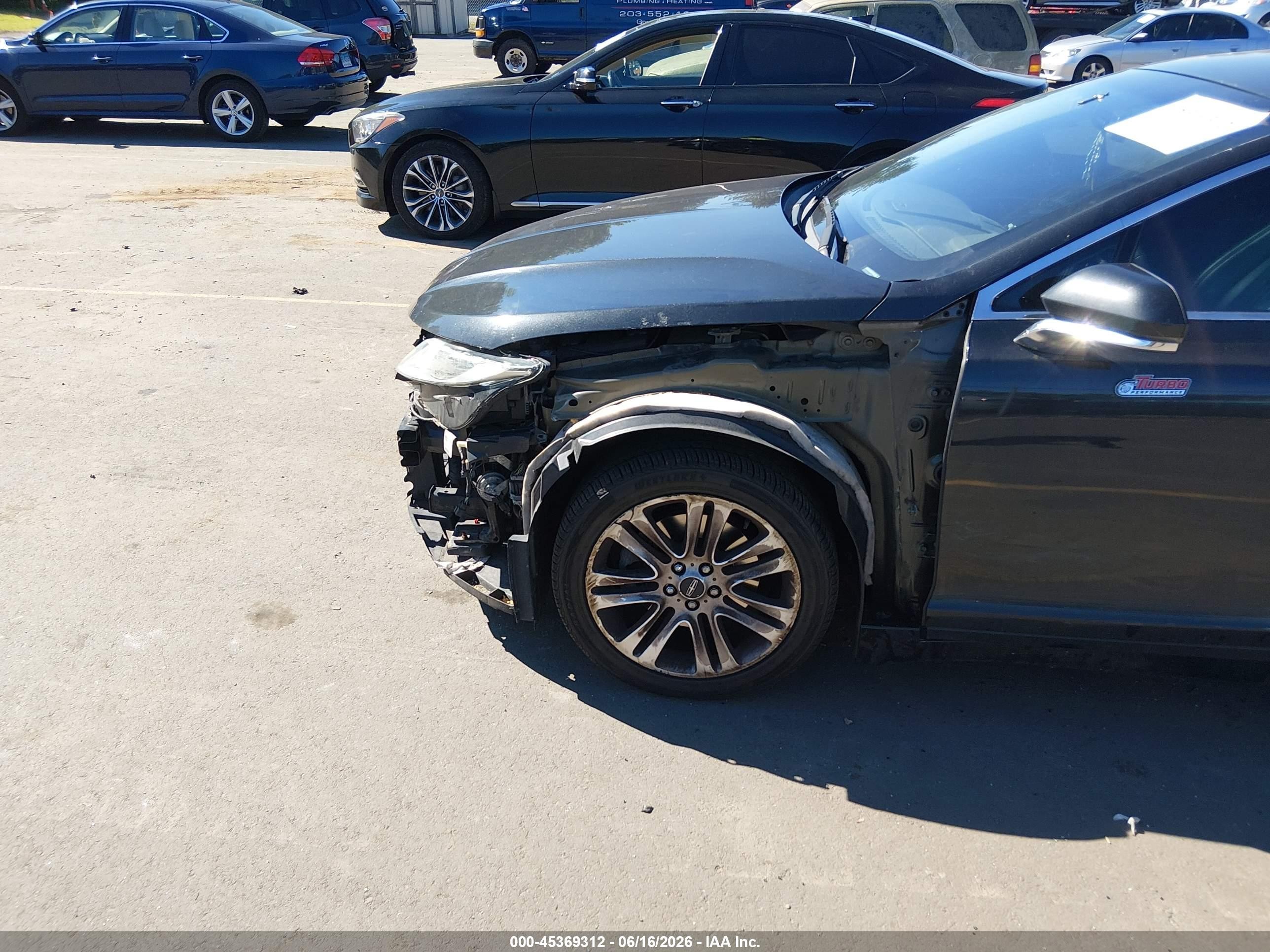 2013 Lincoln Mkz   Black vin: 3LN6L2G90DR804799