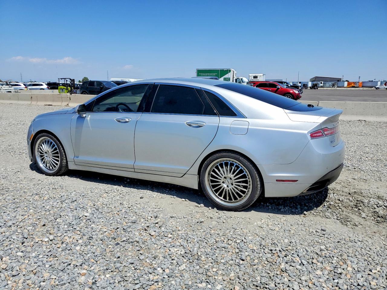 2013 Lincoln Mkz Silver vin: 3LN6L2G90DR819125