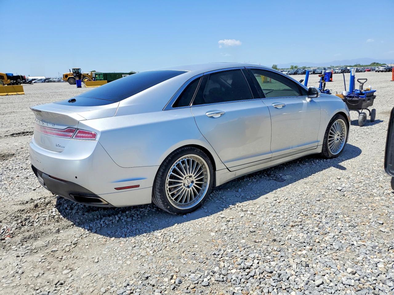 2013 Lincoln Mkz Silver vin: 3LN6L2G90DR819125