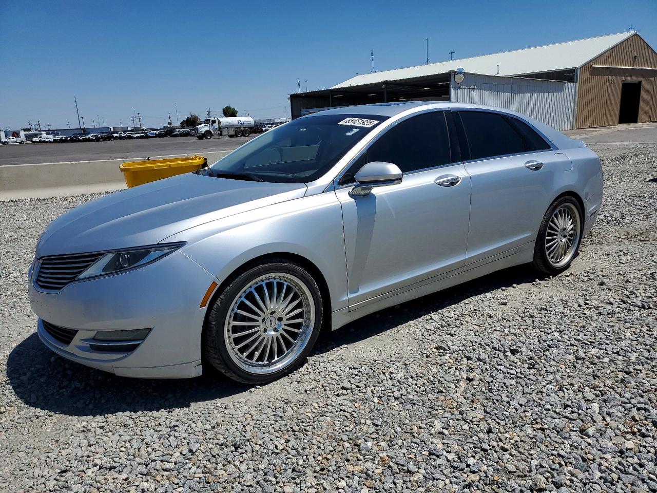 2013 Lincoln Mkz Silver vin: 3LN6L2G90DR819125