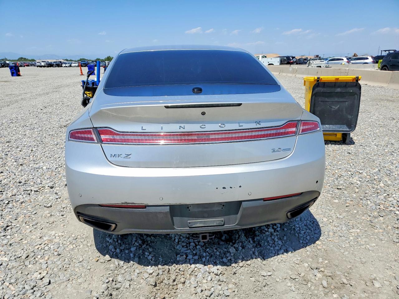 2013 Lincoln Mkz Silver vin: 3LN6L2G90DR819125