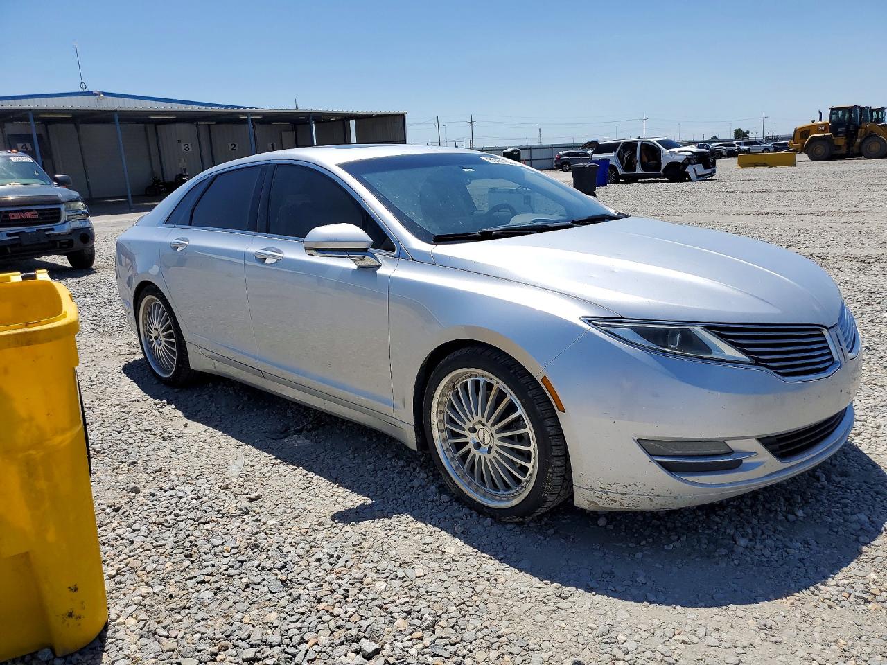 2013 Lincoln Mkz Silver vin: 3LN6L2G90DR819125
