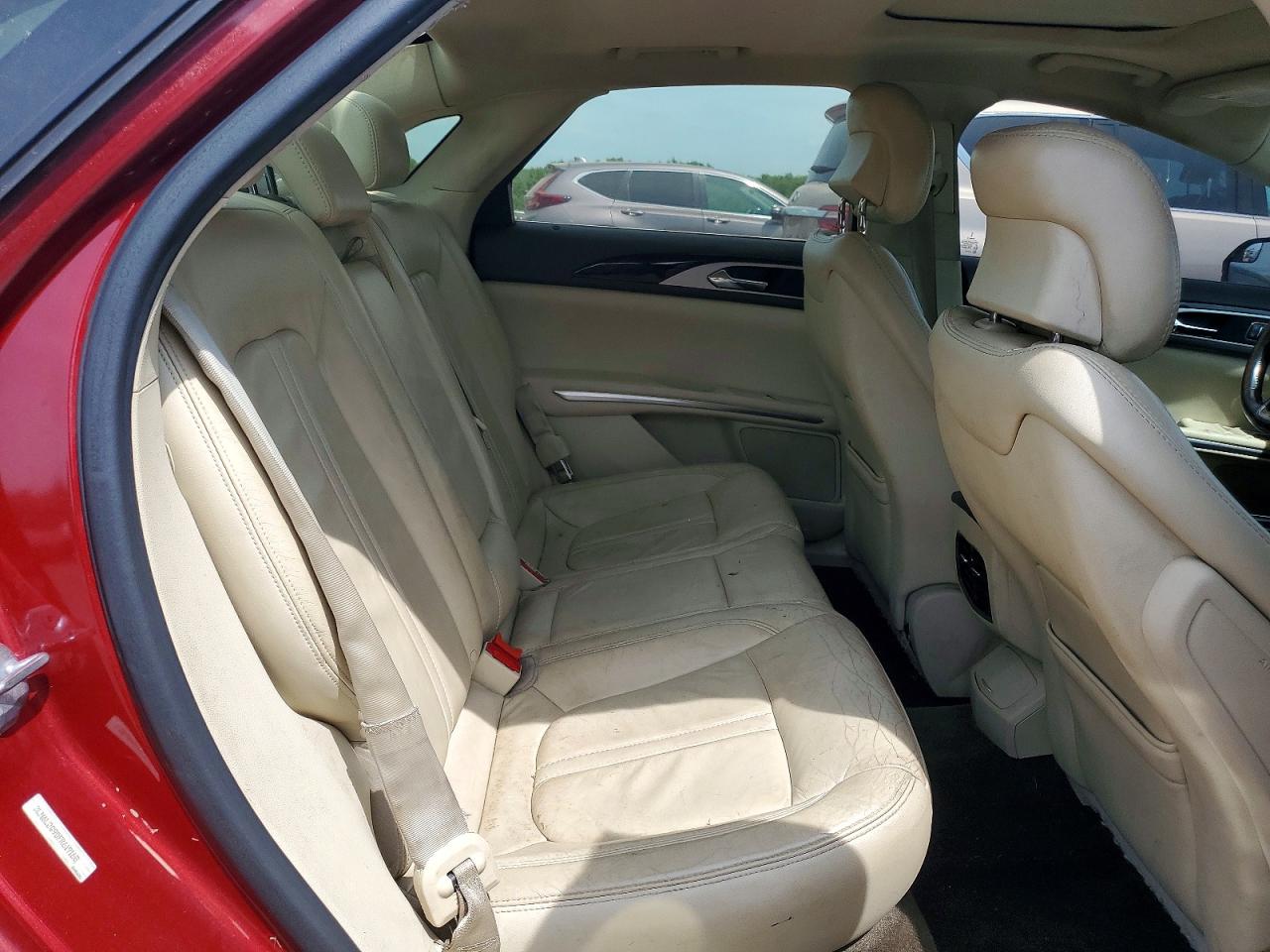 2015 Lincoln Mkz Maroon vin: 3LN6L2G90FR619168