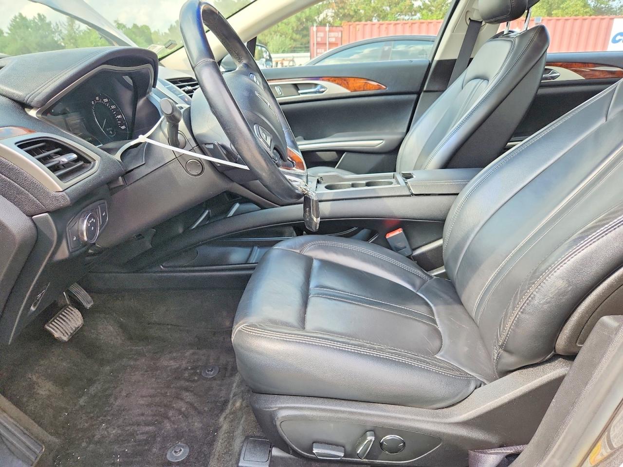 2015 Lincoln Mkz Gray vin: 3LN6L2G90FR619462