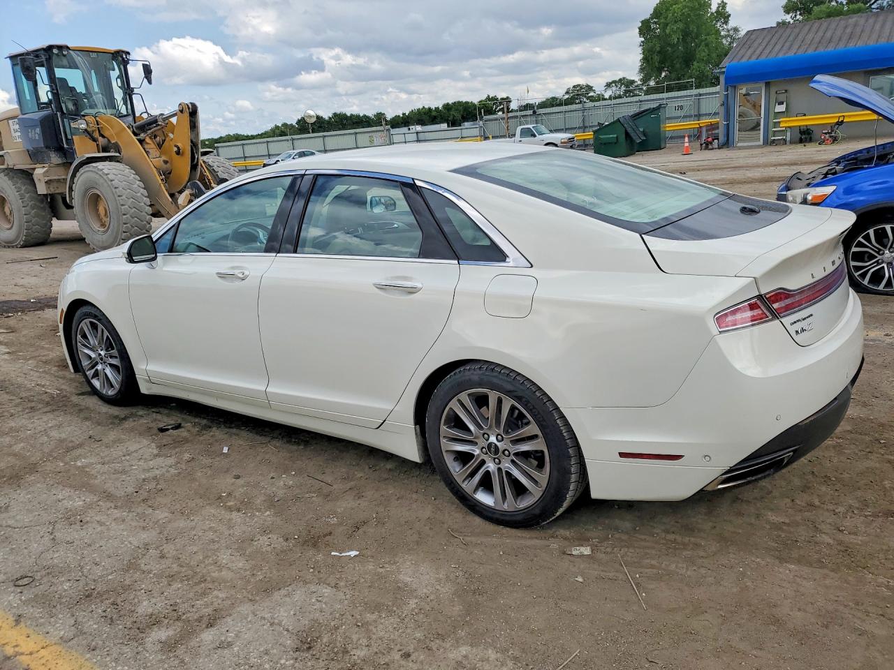 2013 Lincoln Mkz White vin: 3LN6L2G91DR804343