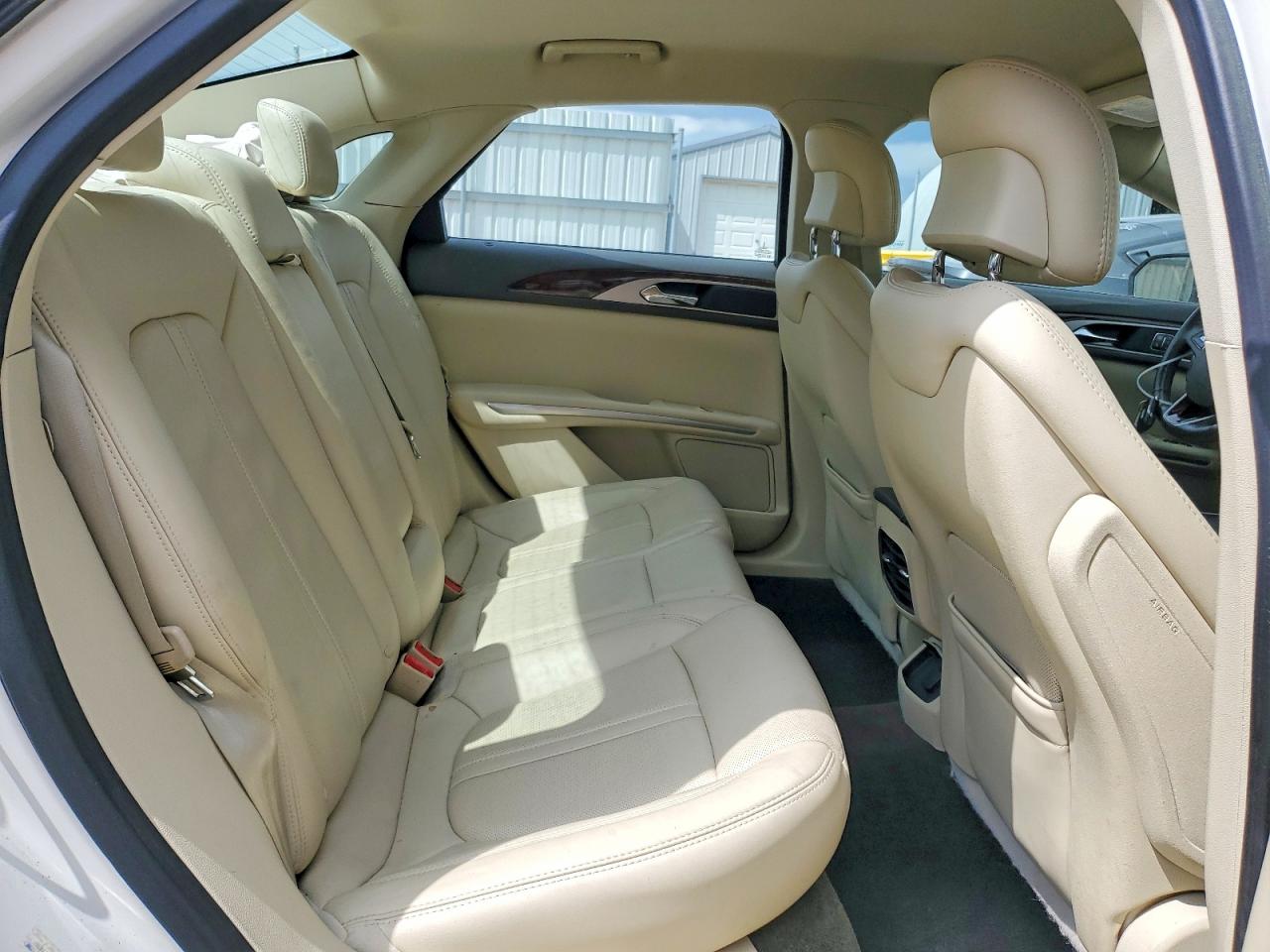2013 Lincoln Mkz White vin: 3LN6L2G91DR804343