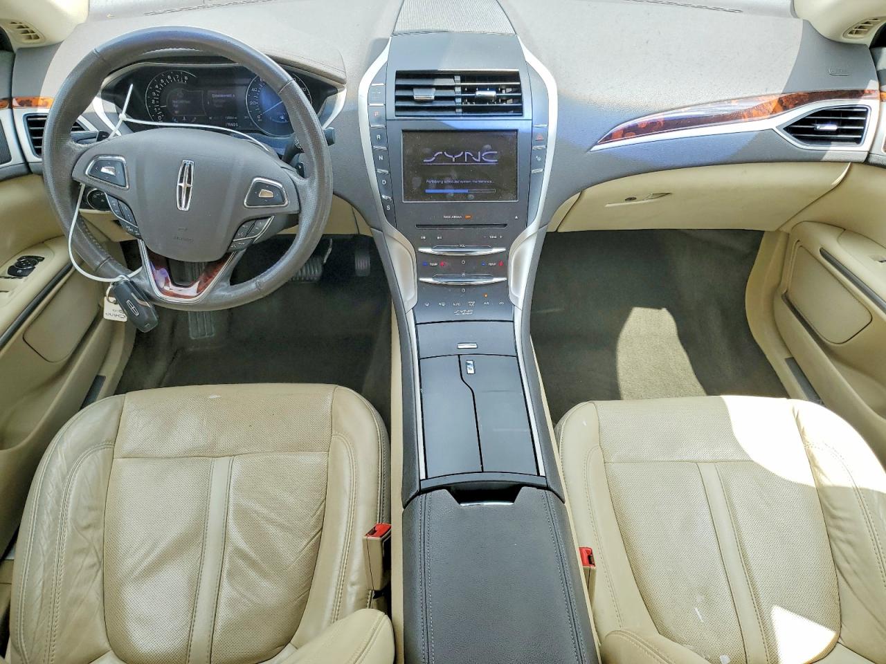 2013 Lincoln Mkz White vin: 3LN6L2G91DR804343