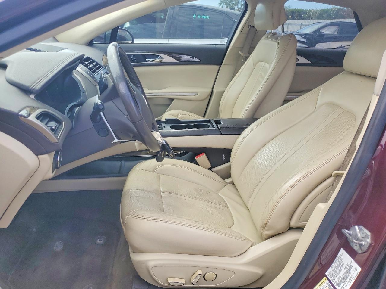 2013 Lincoln Mkz Maroon vin: 3LN6L2G91DR807341