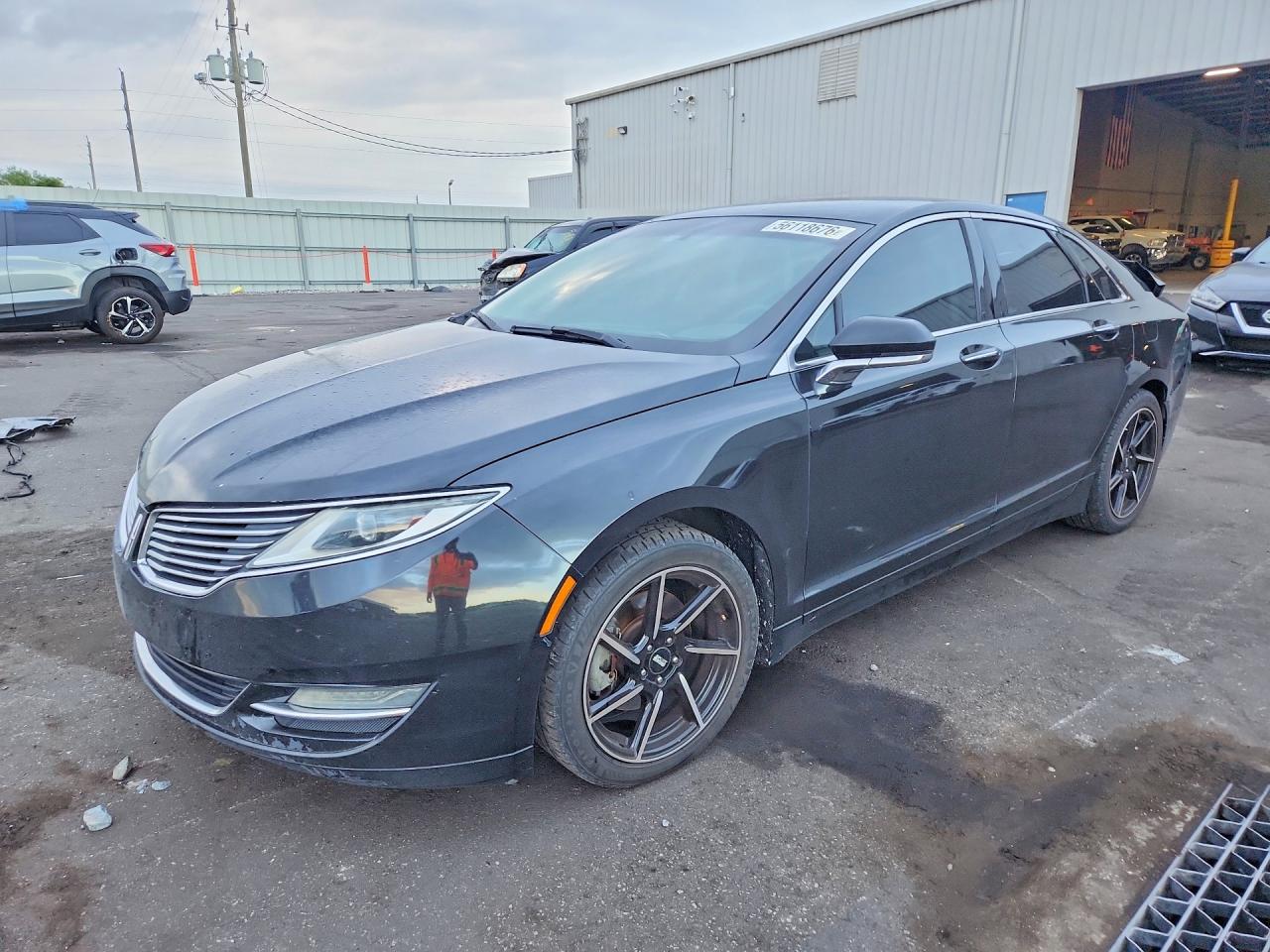 2013 Lincoln Mkz Black vin: 3LN6L2G91DR812460