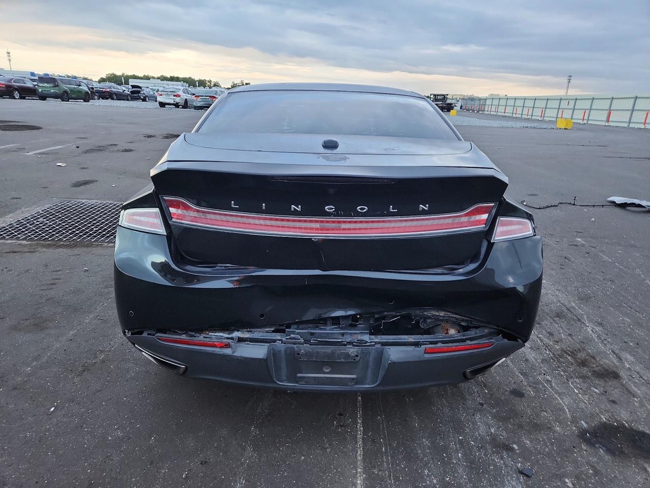 2013 Lincoln Mkz Black vin: 3LN6L2G91DR812460