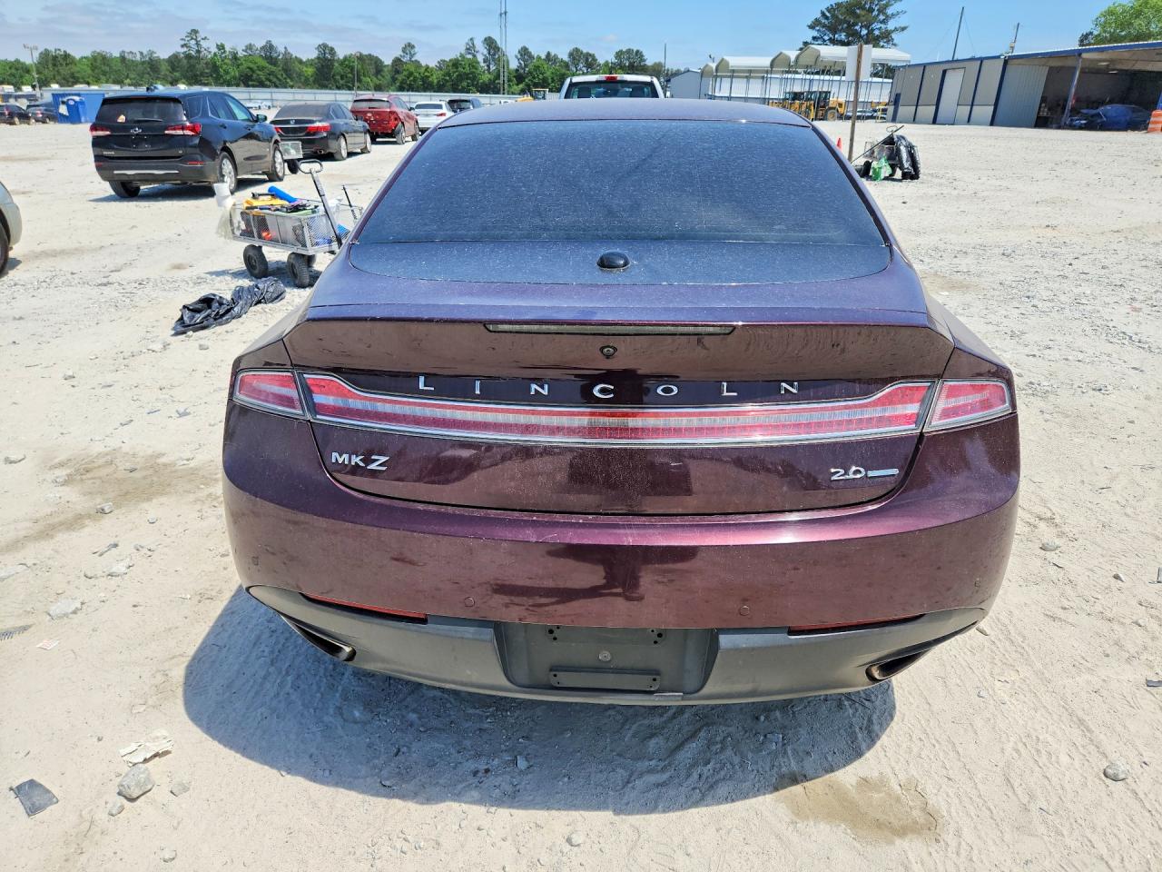 2013 Lincoln Mkz Темно-бордовый vin: 3LN6L2G91DR824964