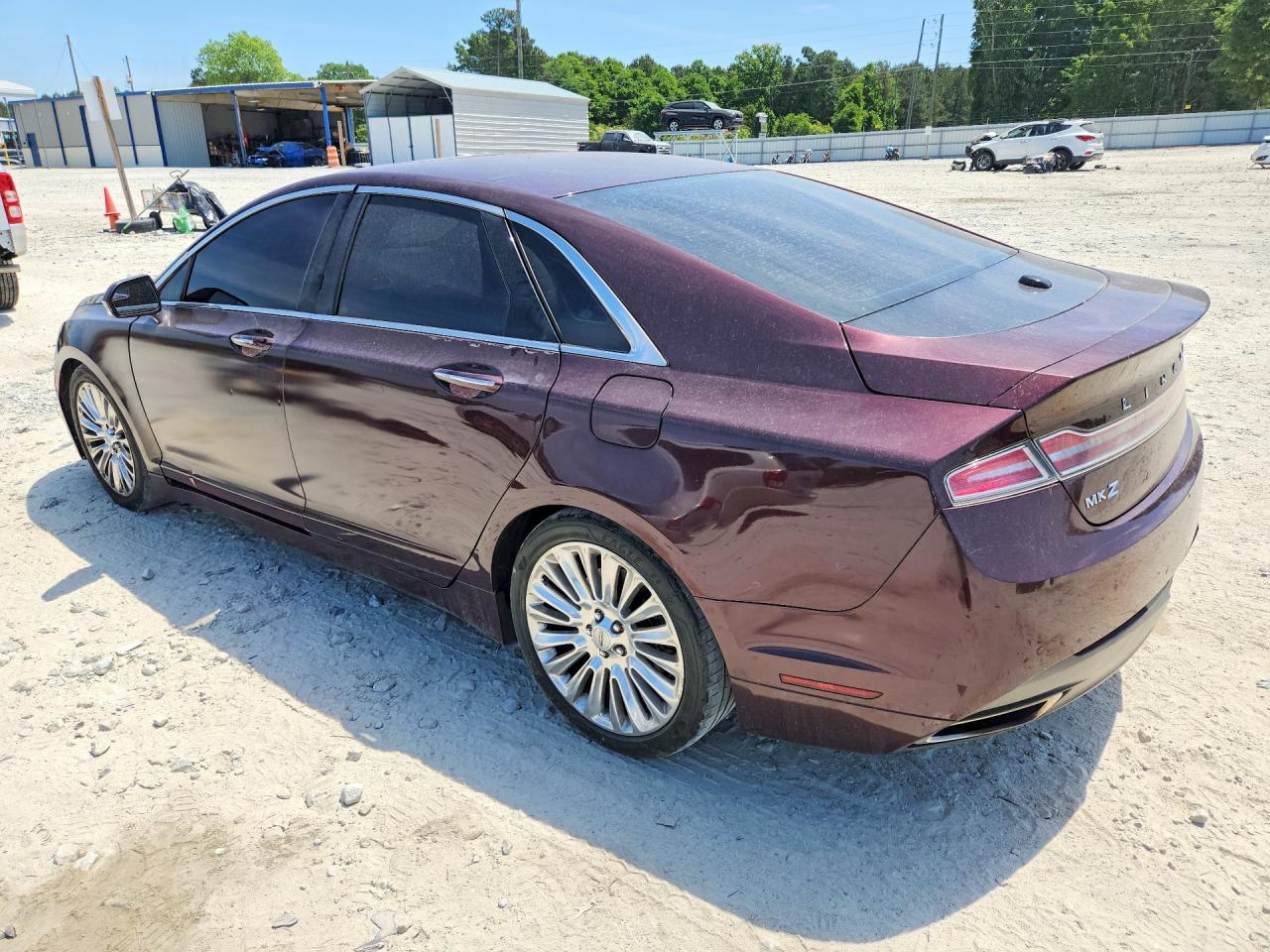 2013 Lincoln Mkz Темно-бордовый vin: 3LN6L2G91DR824964