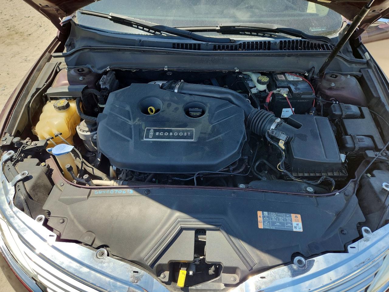 2013 Lincoln Mkz Темно-бордовый vin: 3LN6L2G91DR824964