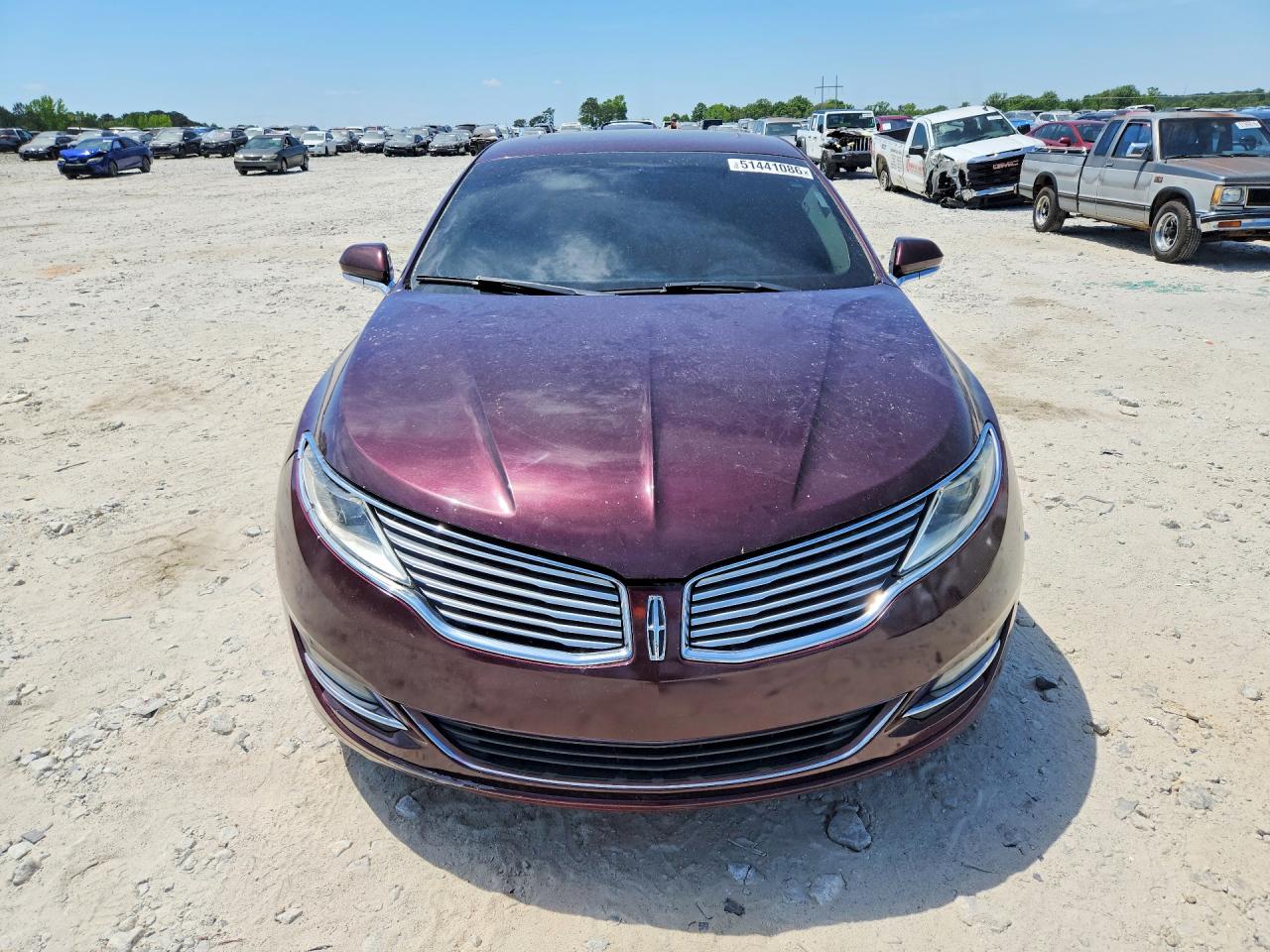 2013 Lincoln Mkz Темно-бордовый vin: 3LN6L2G91DR824964