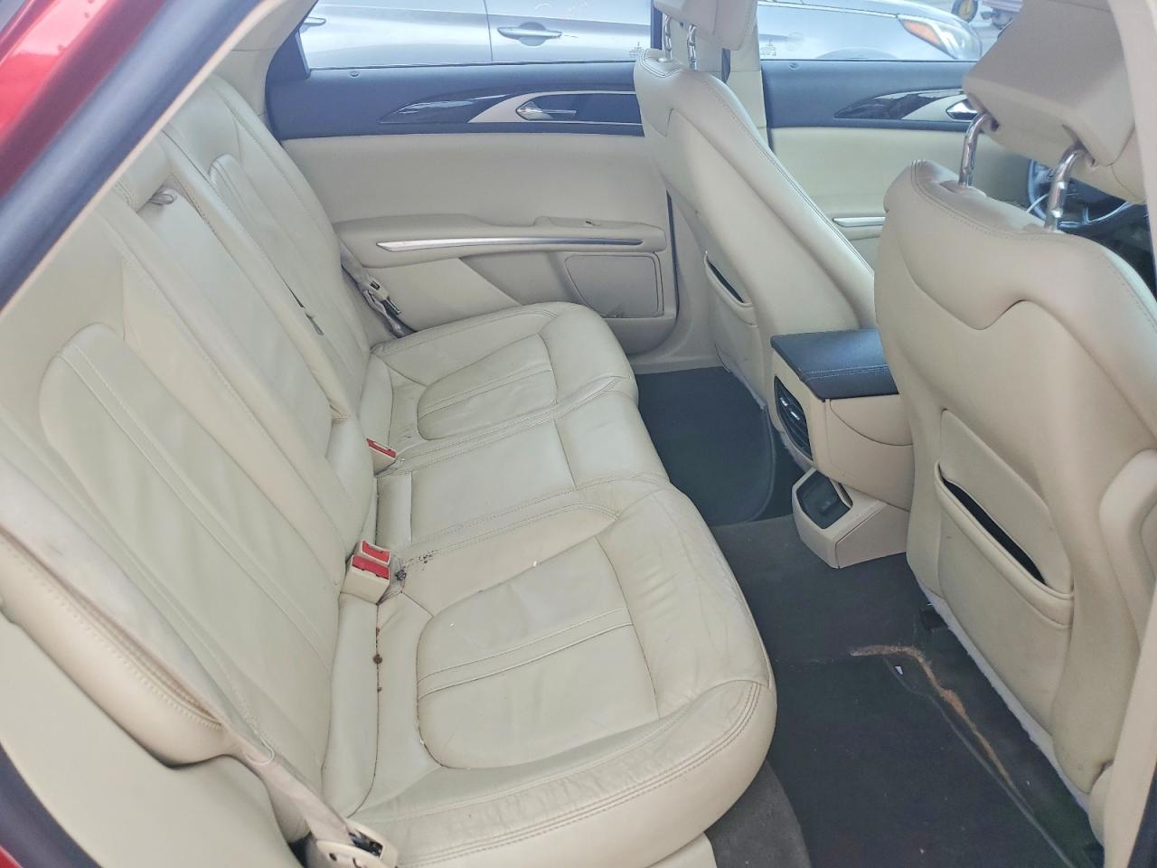 2014 Lincoln Mkz Red vin: 3LN6L2G91ER808121