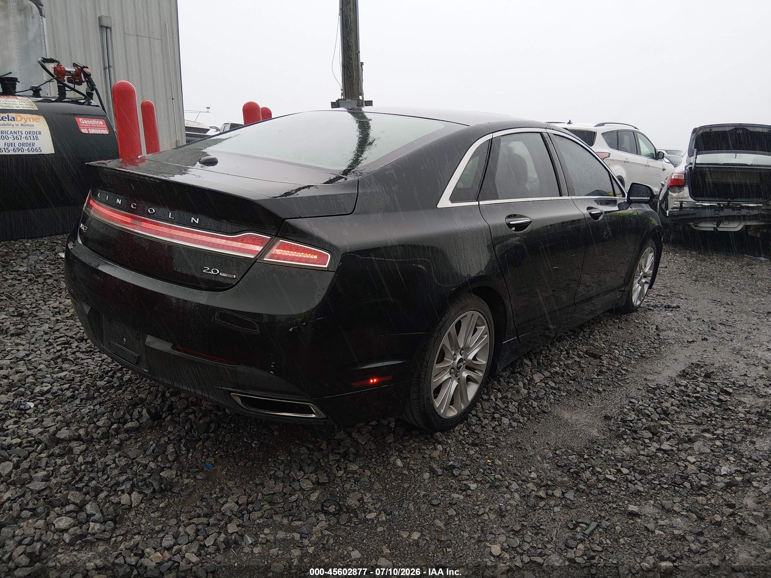 2014 Lincoln Mkz   Black vin: 3LN6L2G91ER830118