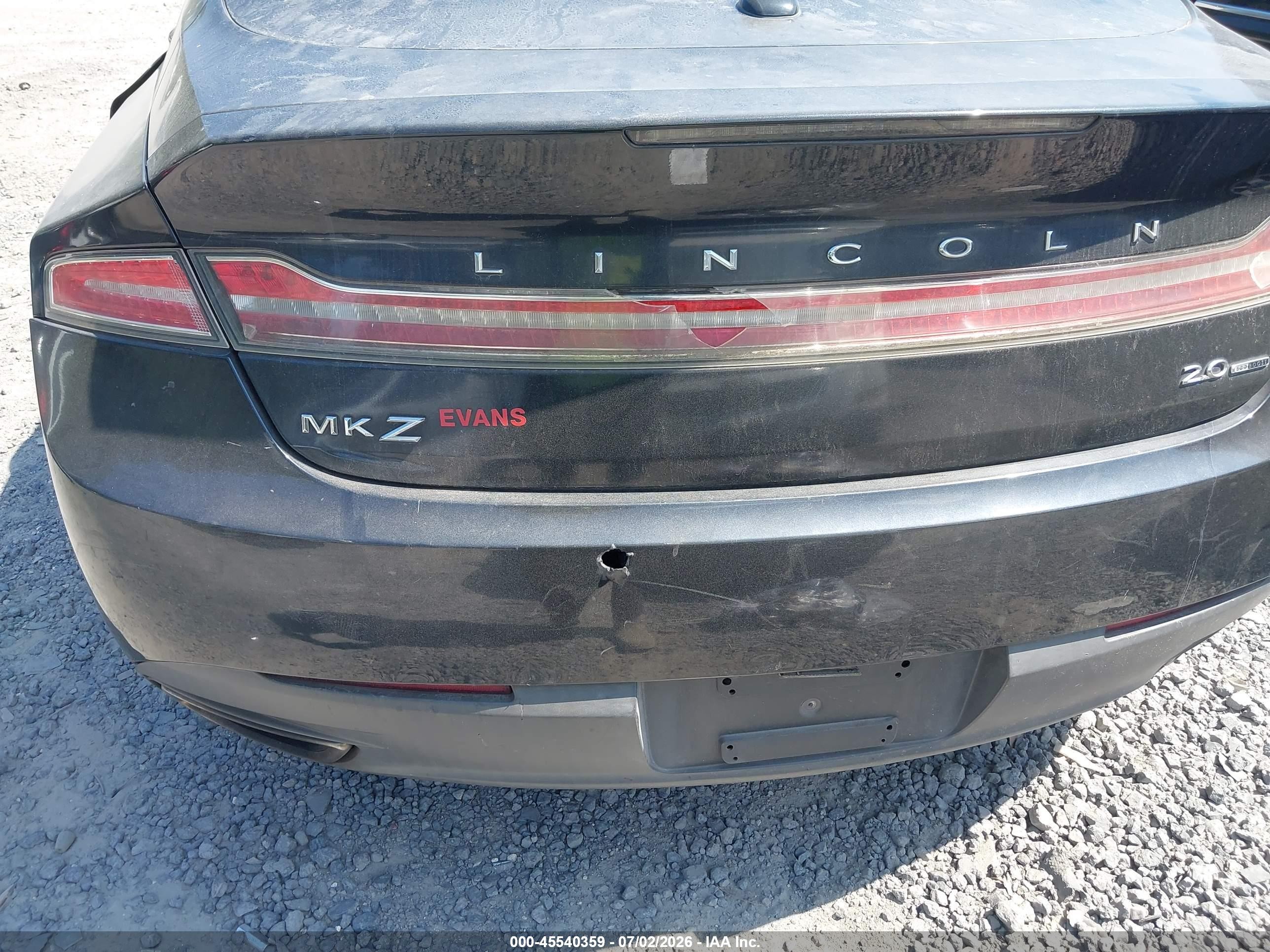 2014 Lincoln Mkz   Black vin: 3LN6L2G91ER833262