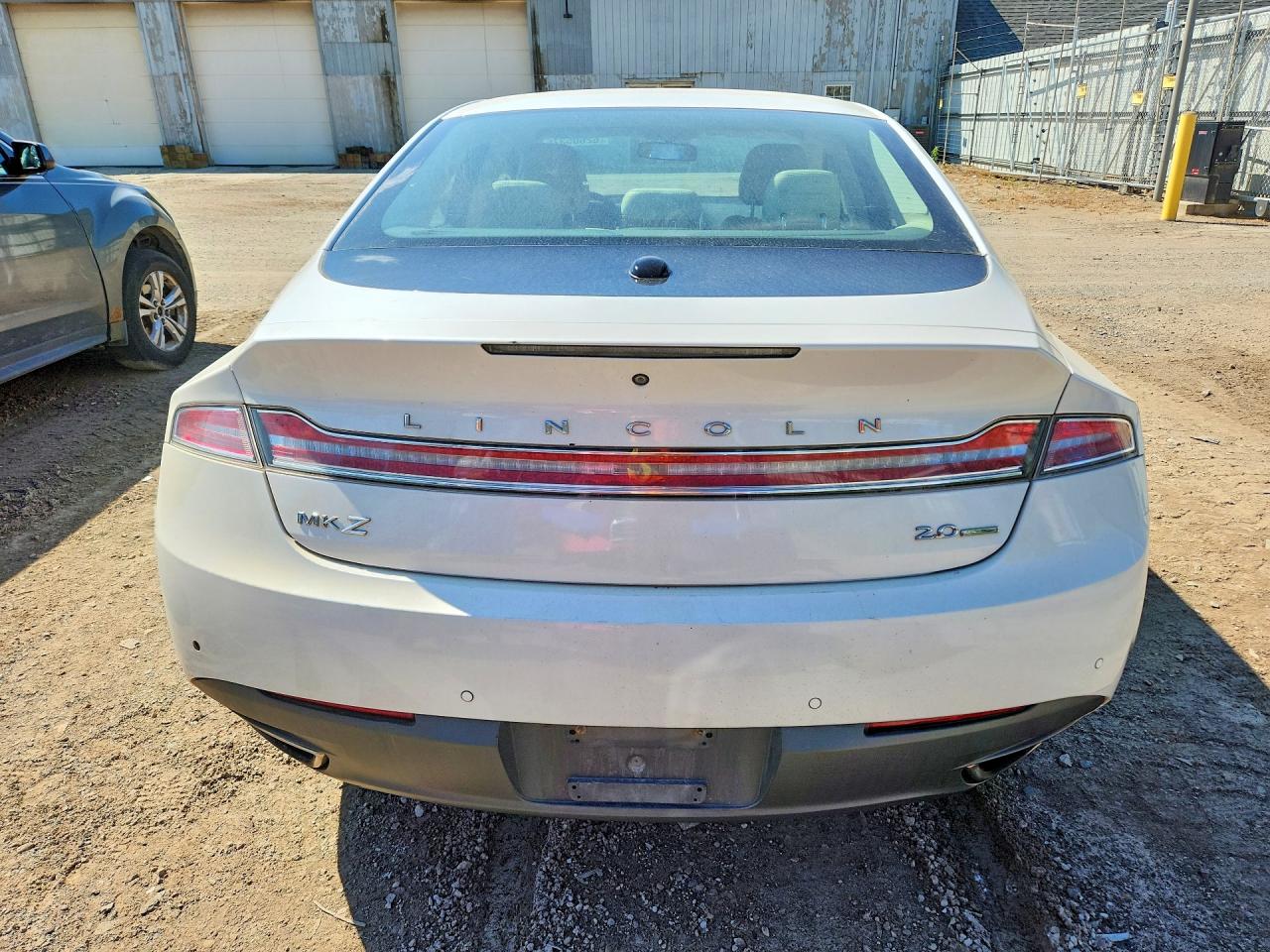 2015 Lincoln Mkz White vin: 3LN6L2G91FR610124