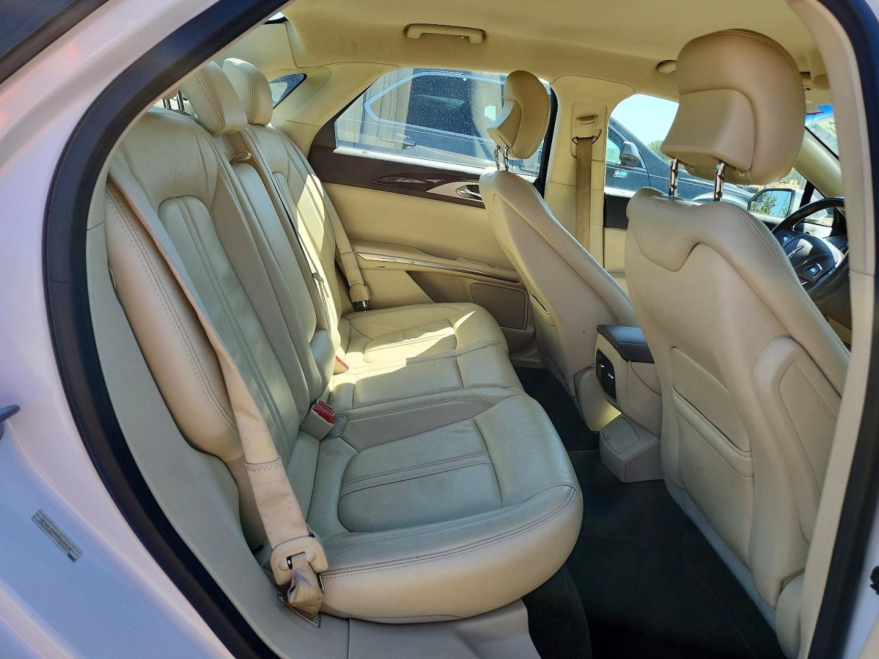 2015 Lincoln Mkz White vin: 3LN6L2G91FR610124