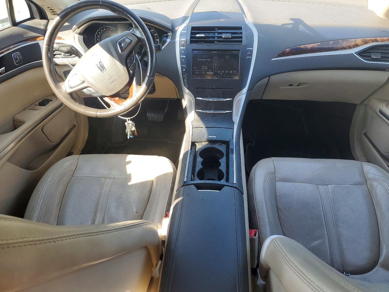 2016 Lincoln Mkz White vin: 3LN6L2G91GR621285