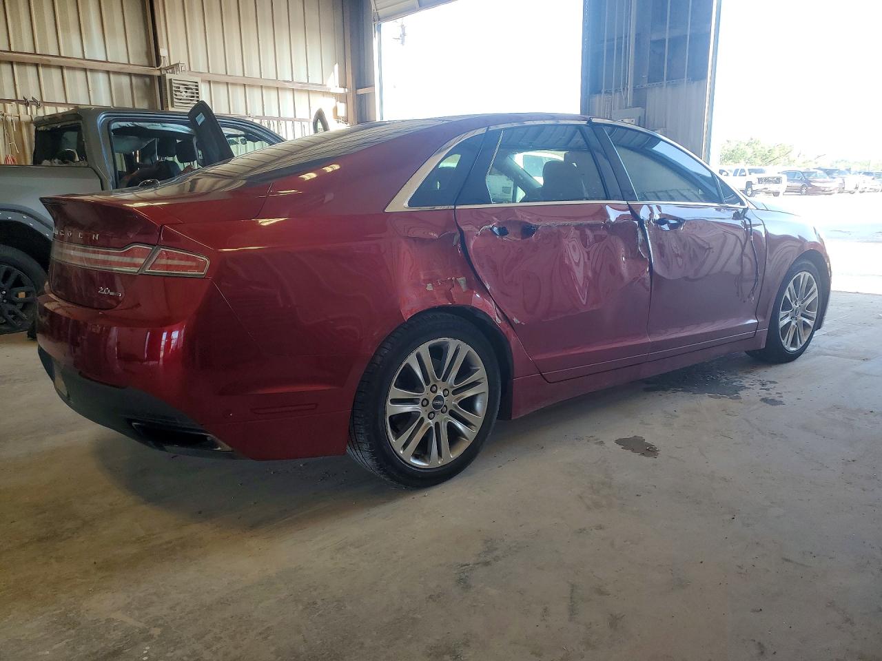 2013 Lincoln Mkz Red vin: 3LN6L2G92DR804366