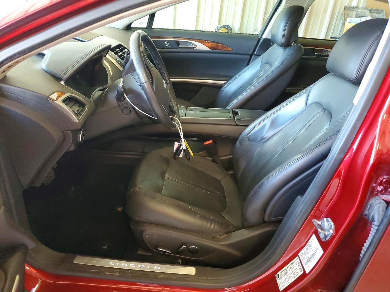2013 Lincoln Mkz Red vin: 3LN6L2G92DR804366