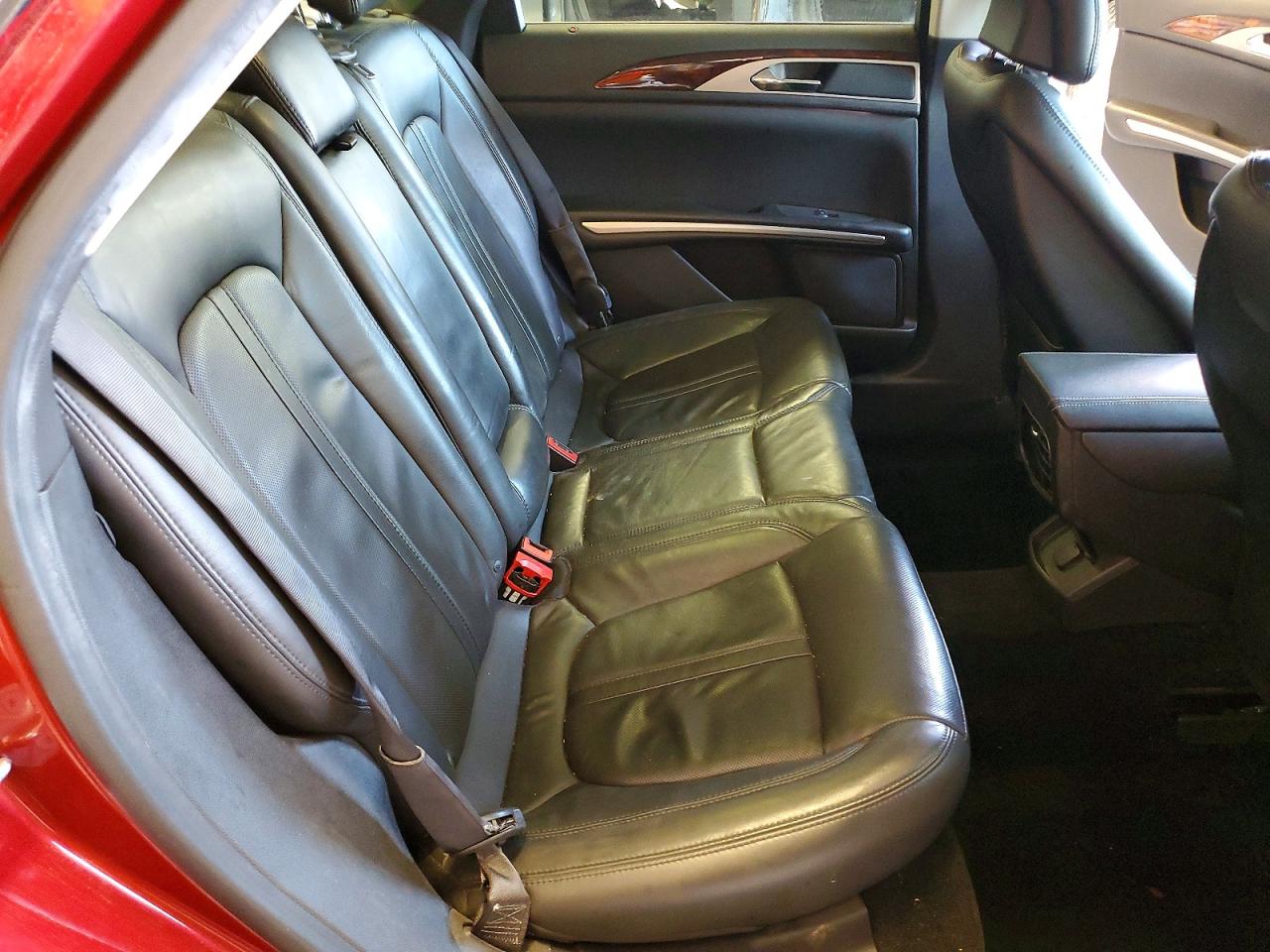 2013 Lincoln Mkz Red vin: 3LN6L2G92DR804366