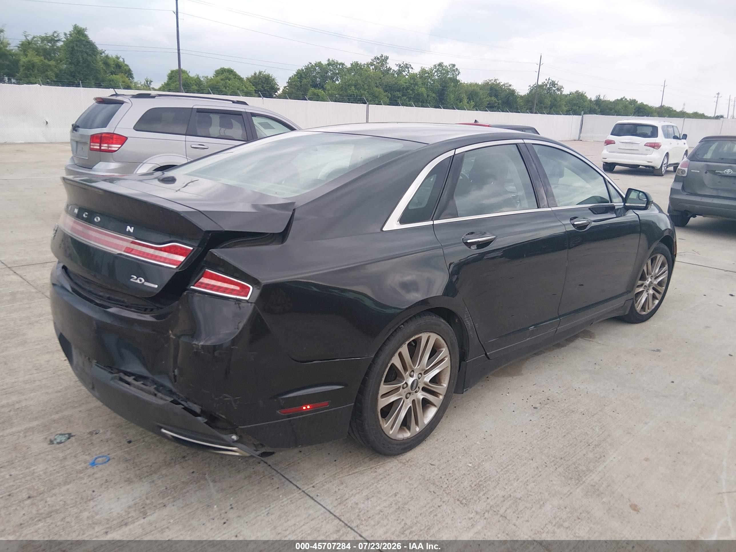 2013 Lincoln Mkz   Black vin: 3LN6L2G92DR804383