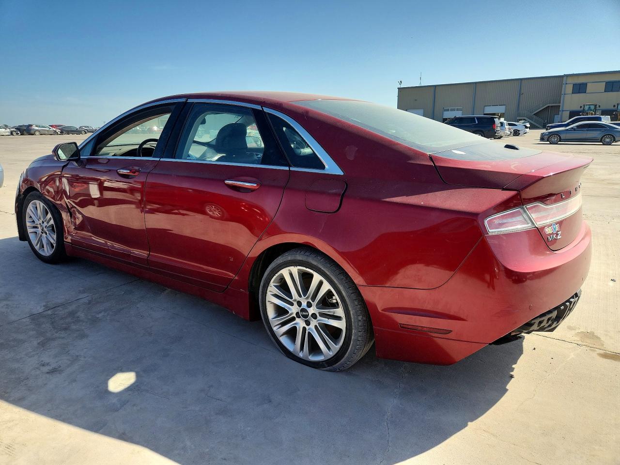 2013 Lincoln Mkz Red vin: 3LN6L2G92DR812516