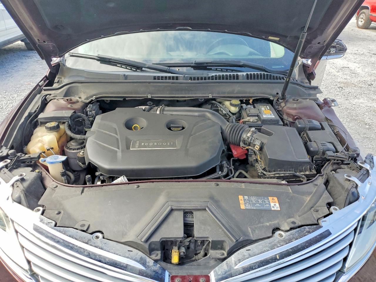 2013 Lincoln Mkz Burgundy vin: 3LN6L2G92DR818252