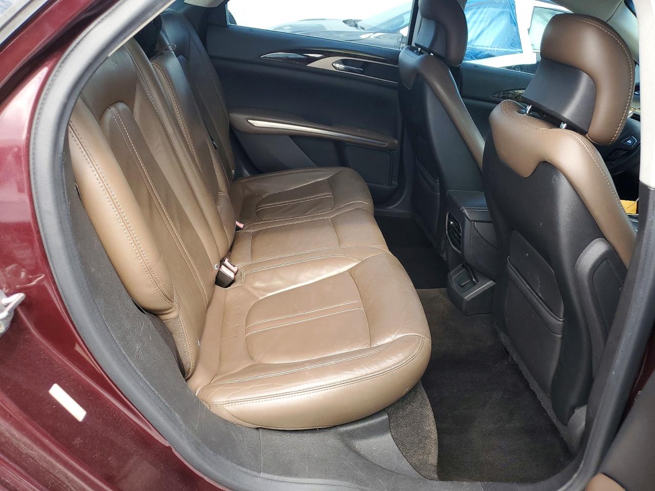 2013 Lincoln Mkz Burgundy vin: 3LN6L2G92DR818252