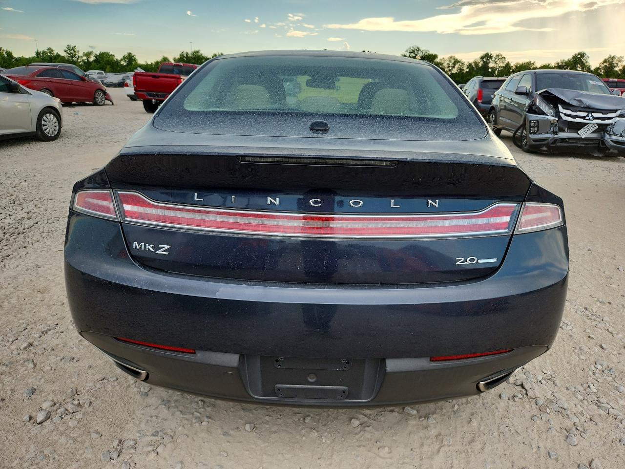 2013 Lincoln Mkz Gray vin: 3LN6L2G92DR818672