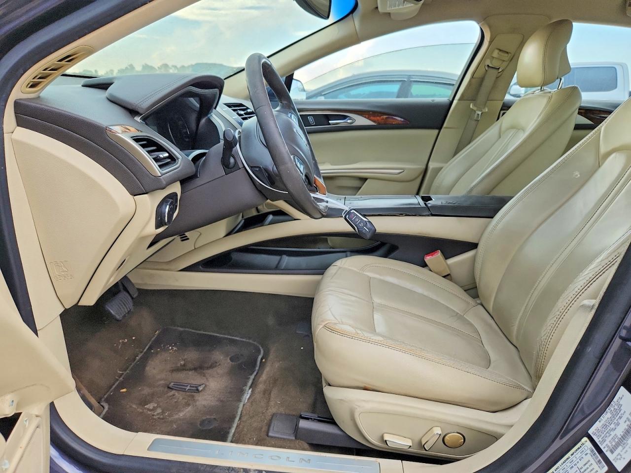 2013 Lincoln Mkz Gray vin: 3LN6L2G92DR818672