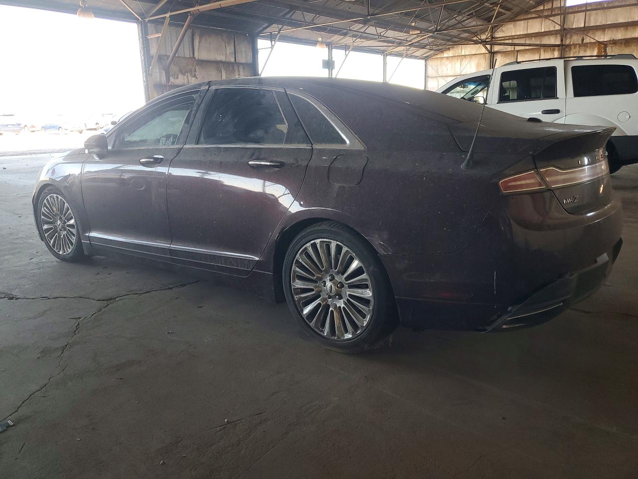 2013 Lincoln Mkz Burgundy vin: 3LN6L2G92DR826416