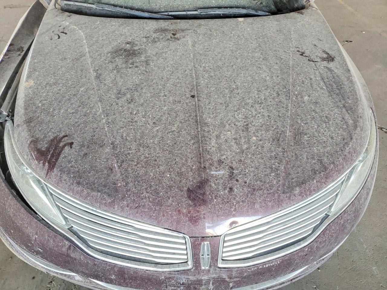 2013 Lincoln Mkz Burgundy vin: 3LN6L2G92DR826416