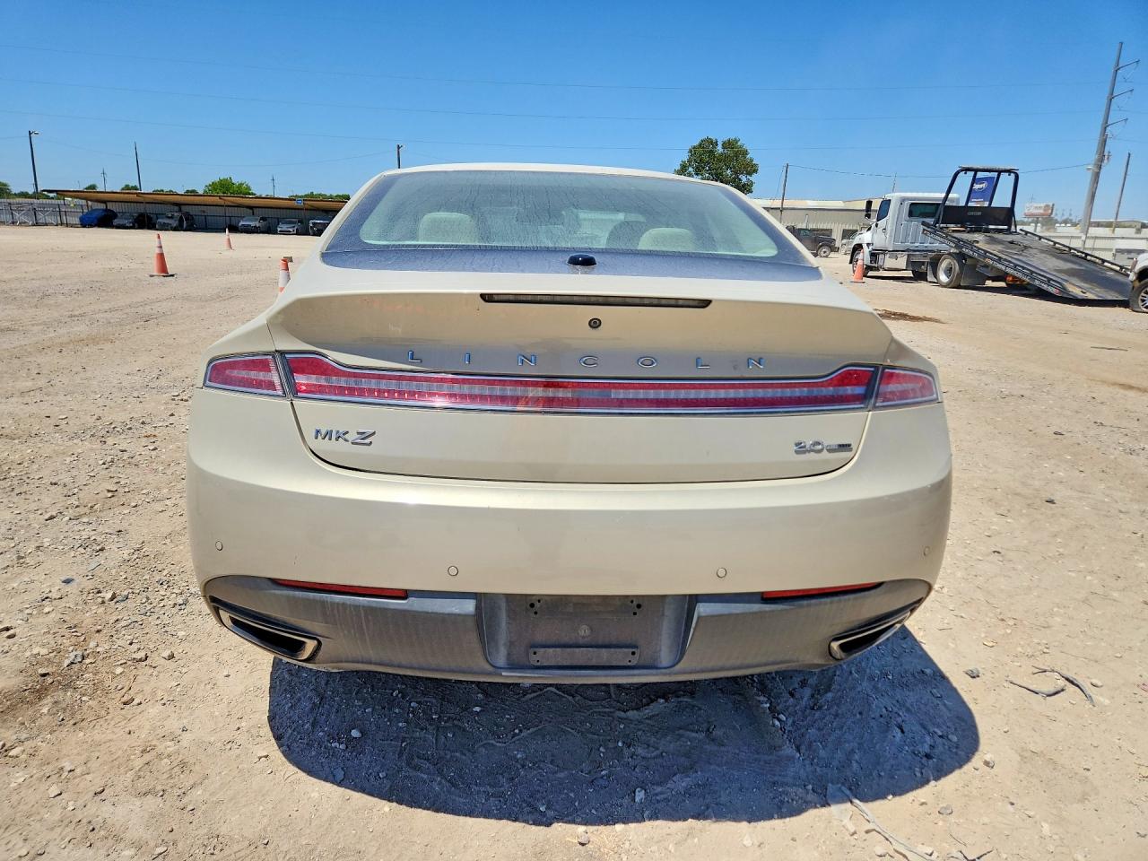 2014 Lincoln Mkz Tan vin: 3LN6L2G92ER800707