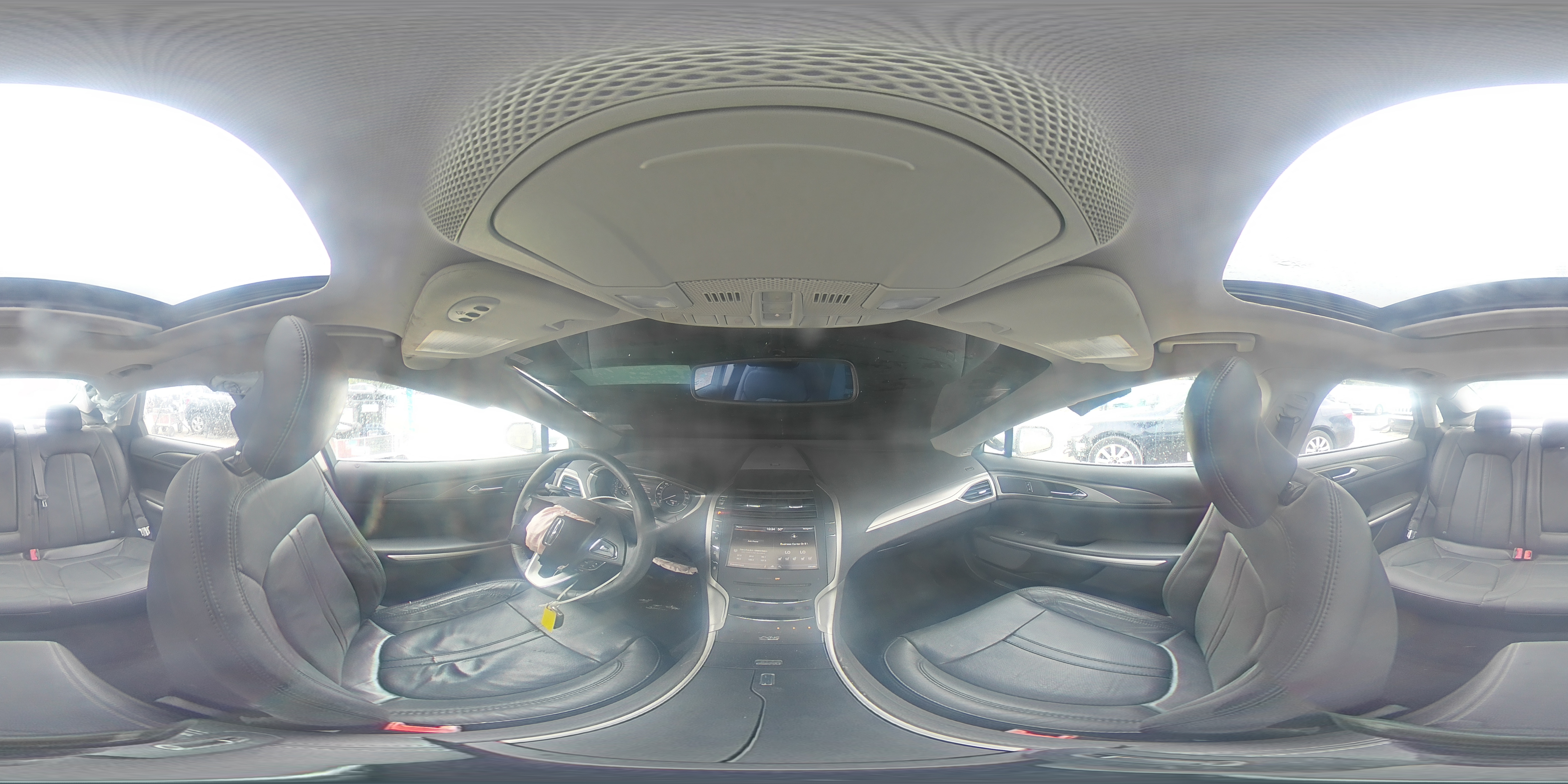 2014 Lincoln Mkz Silver vin: 3LN6L2G92ER807933