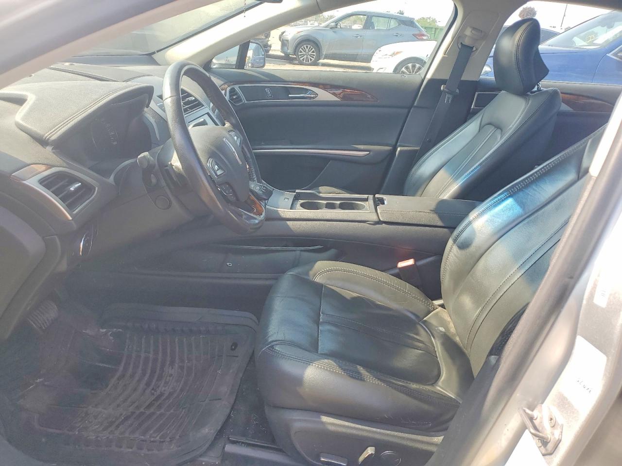 2014 Lincoln Mkz Silver vin: 3LN6L2G92ER815675