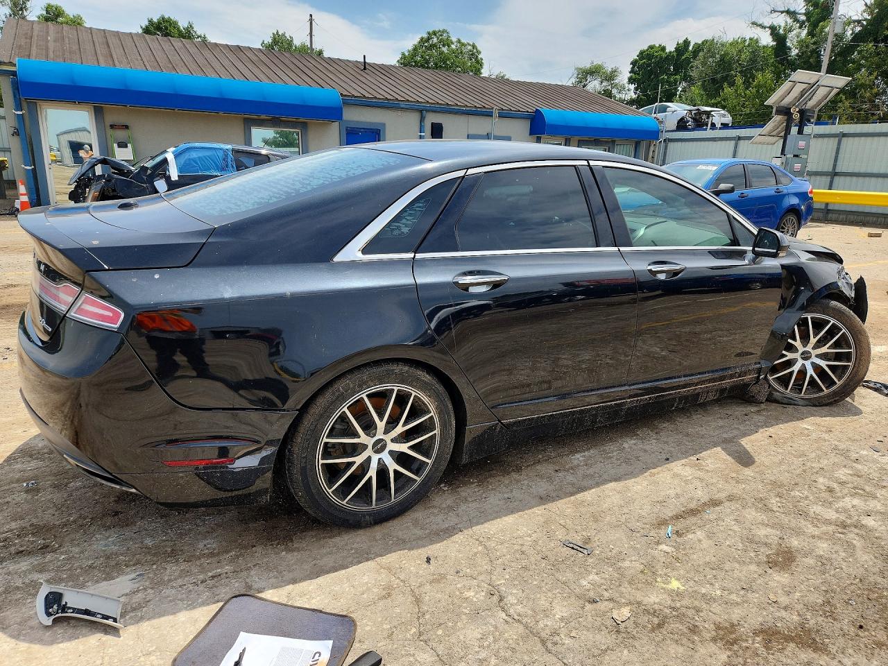 2014 Lincoln Mkz Black vin: 3LN6L2G92ER830502