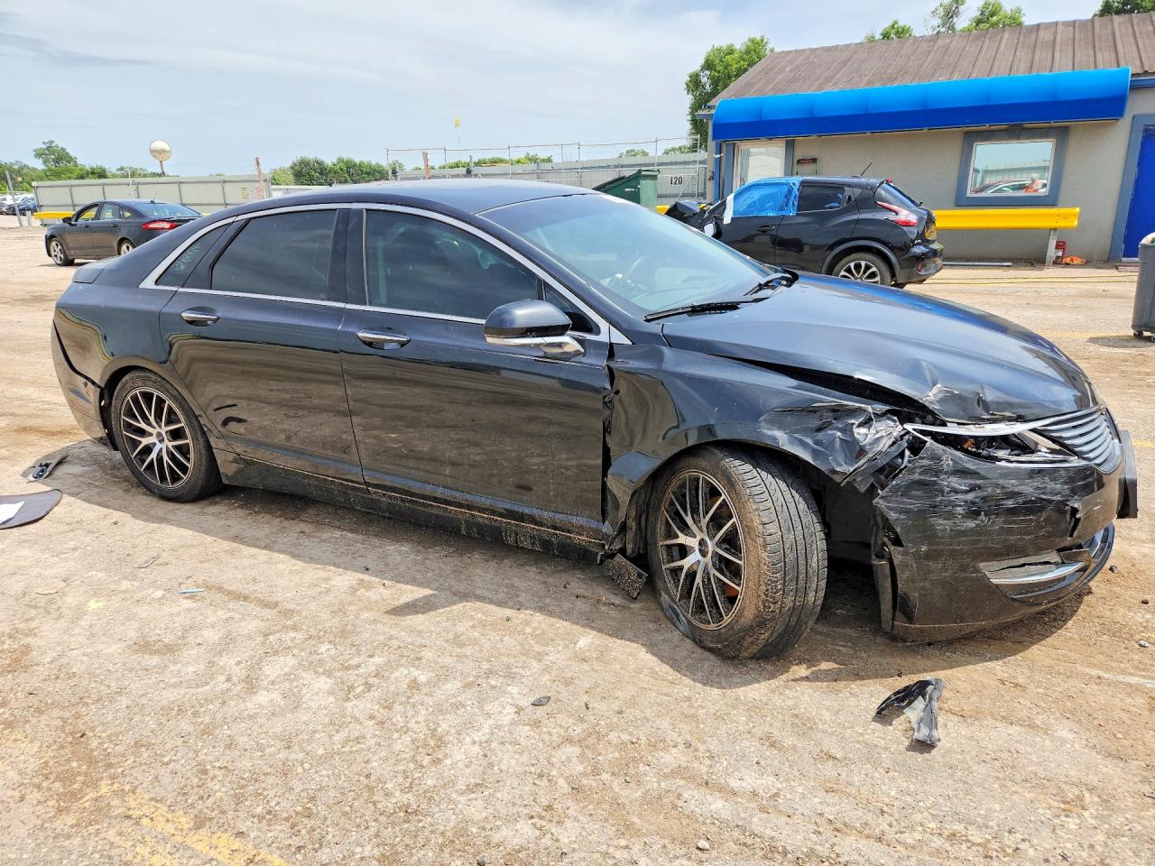 2014 Lincoln Mkz Black vin: 3LN6L2G92ER830502