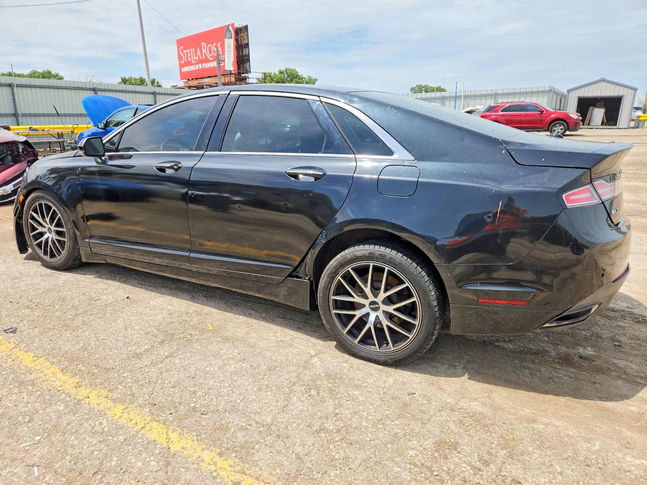2014 Lincoln Mkz Black vin: 3LN6L2G92ER830502