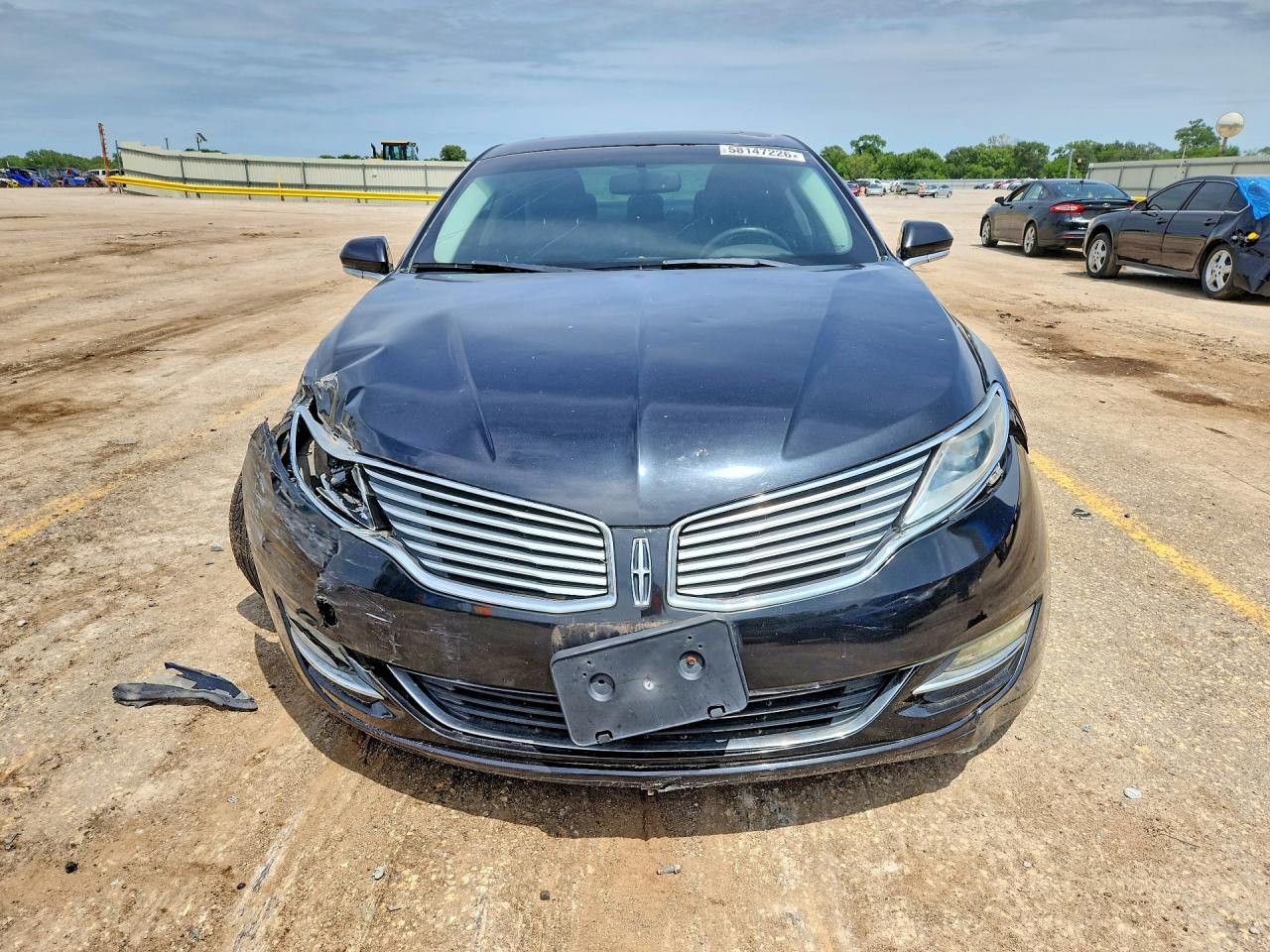 2014 Lincoln Mkz Black vin: 3LN6L2G92ER830502