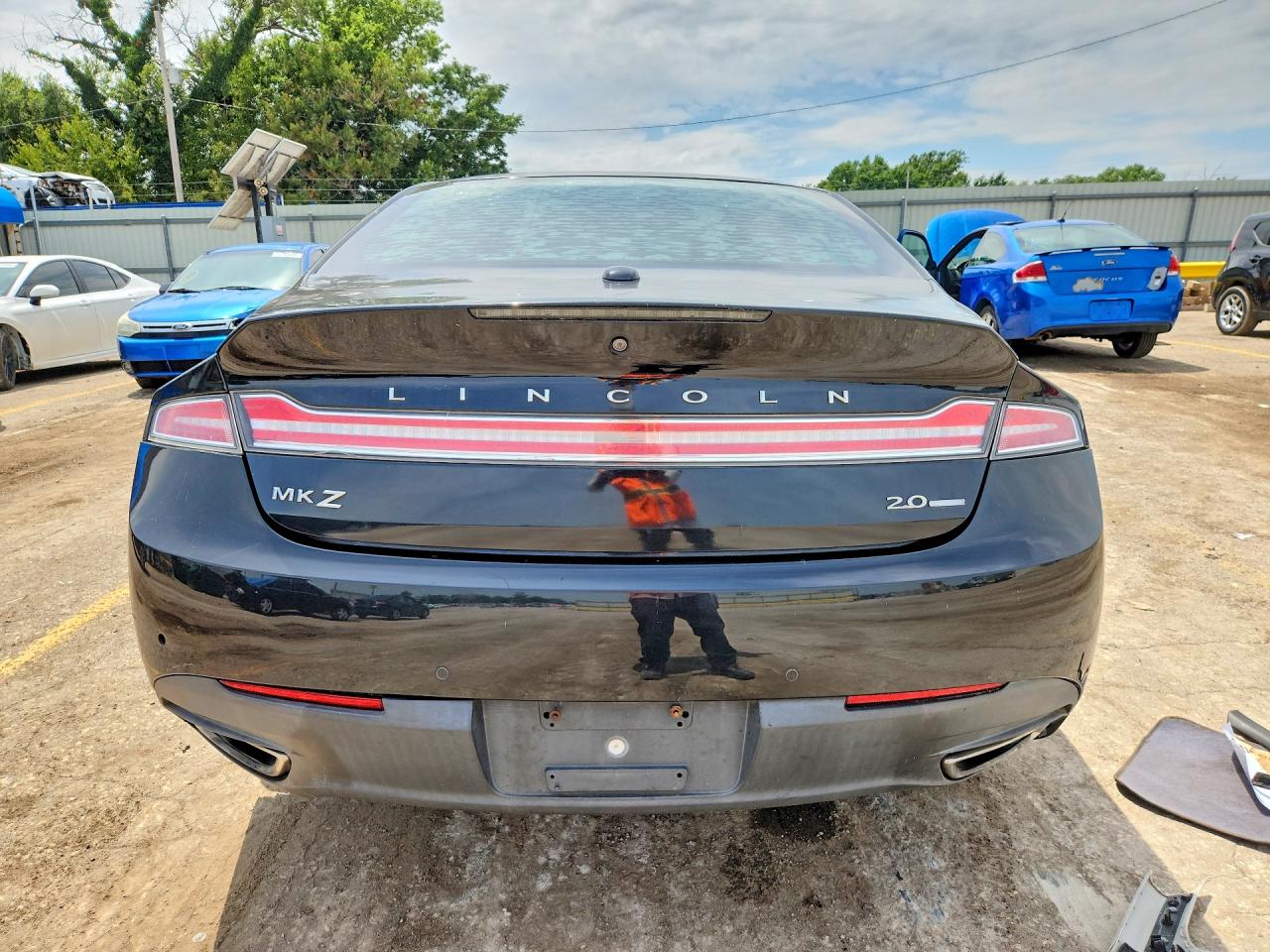 2014 Lincoln Mkz Black vin: 3LN6L2G92ER830502